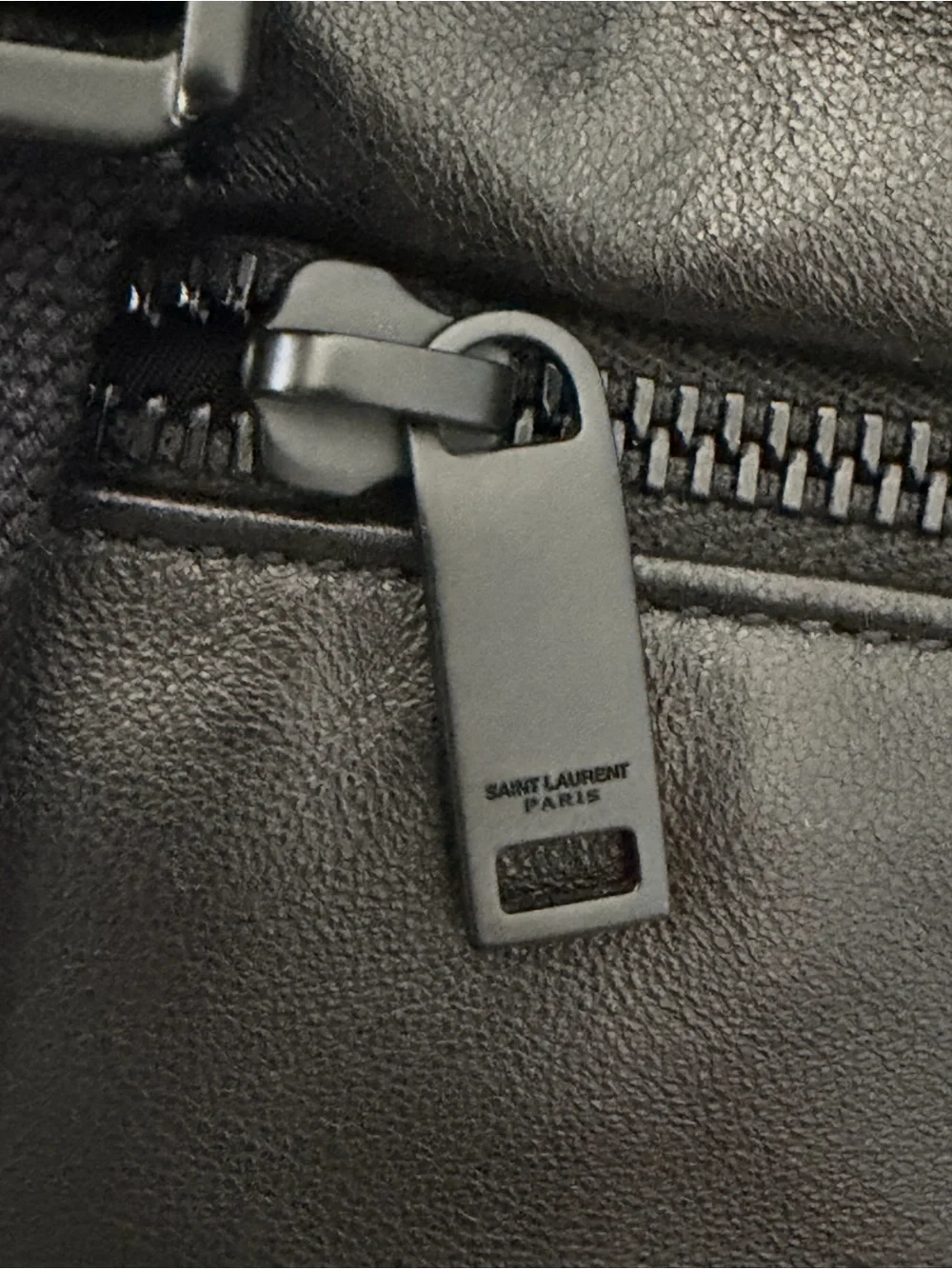 Saint Laurent YSL Black Leather Backpack NWT $2350